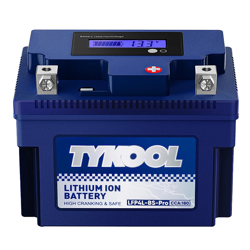 TYKOOL YTX4L-BS-PRO 12.8V 180A High Performance Lithium Motorcycle Battery