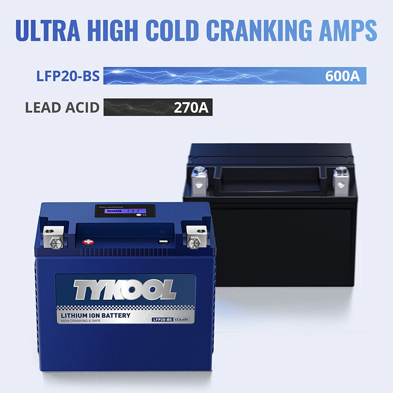 YTX14L-BS (GYZ16HL) High Performance Lithium LiFePO4 Motorcycle Battery(copy)