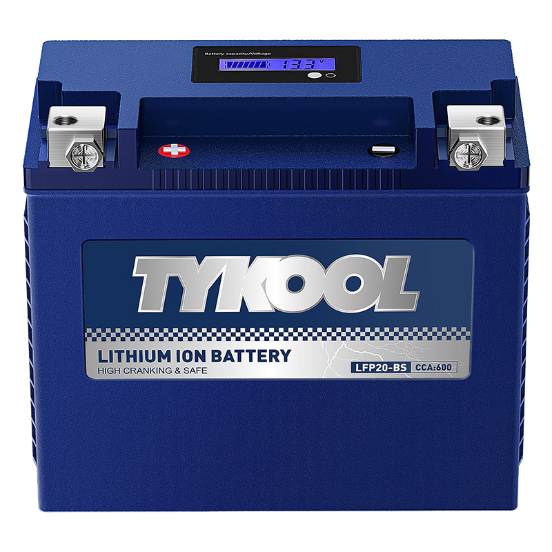 TYKOOL YTX20-BS 12Ah  600A Long Lasting Lithium Jetski Motorcycle Snowmobile Battery