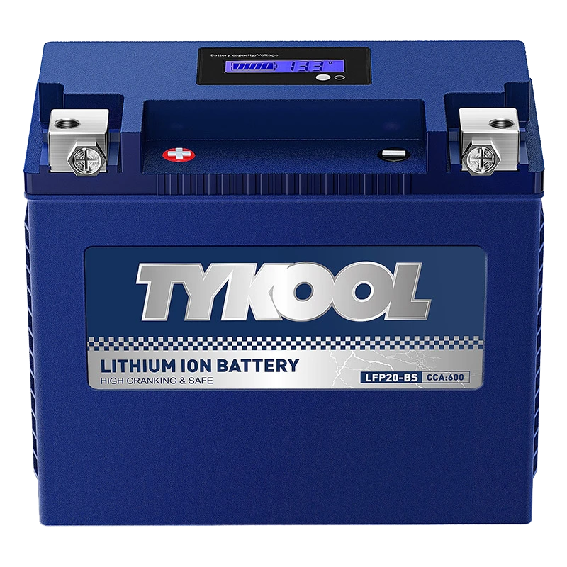 TYKOOL YTX20-BS 12Ah  600A Long Lasting Lithium Jetski Motorcycle Snowmobile Battery