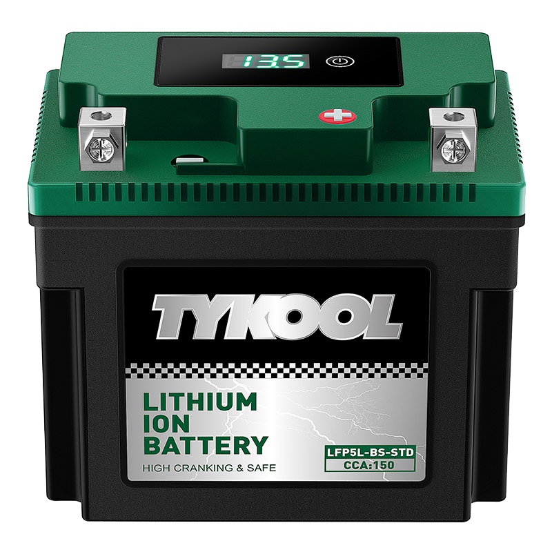 TYKOOL YTX5L-BS 12.8V 150CCA Lithium Motorcycle ATV Battery